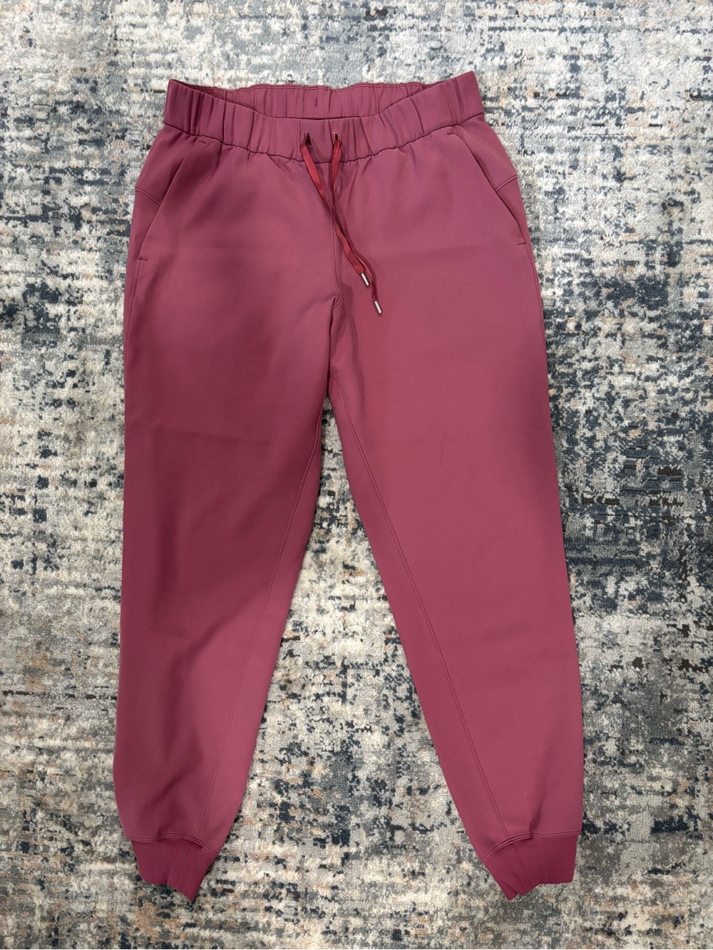 Lululemon Maroon Jogger Sweatpants - Comfortable Everyday Bottoms
